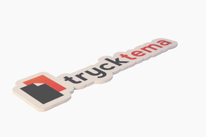 Skylt med eget tryck på skummad PVC (Forex)